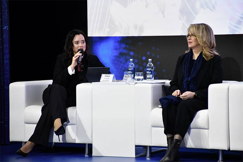 Александра Рябых. На сессии «Женщины в высокотехнологичных отраслях: новые возможности» рассказали о роли женщин в оборонно-промышленном комплексе страны