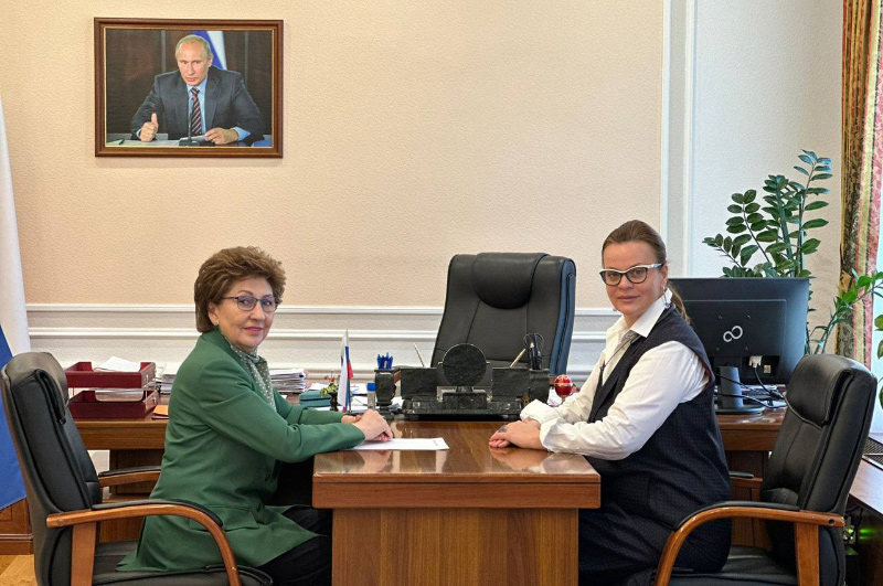 Галина Карелова, Анна Цивилева. Совет Евразийского женского форума и Фонд «Защитники Отечества» будут развивать сотрудничество