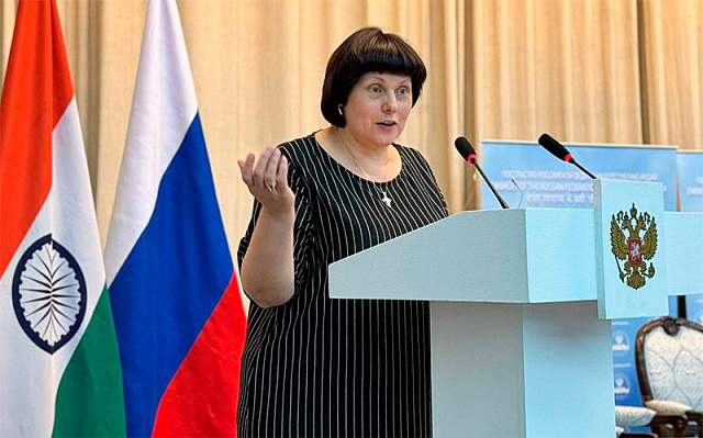 Член Комитета СФ по международным делам Елена Афанасьева приняла участие в III Евразийской встрече российских соотечественниц в Нью-Дели