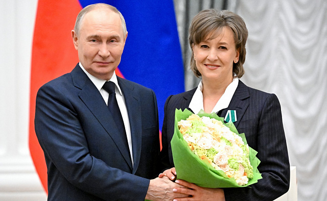 Координатор проекта ЕЖФ награждена орденом Дружбы