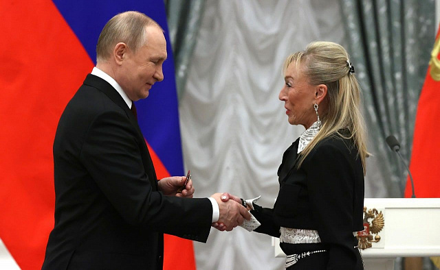 Первая в России женщина-парфюмер Антонина Витковская  удостоена государственной награды