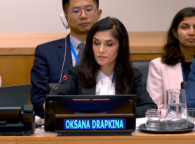 Координатор проекта ЕЖФ выступила на совещании Генассамблеи ООН