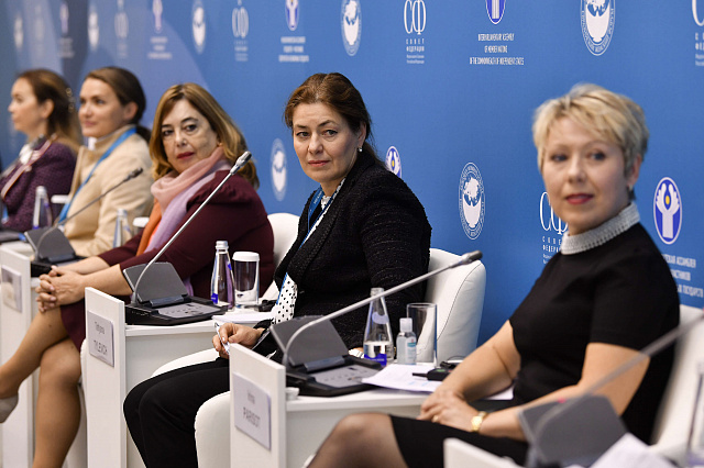 В рамках третьего Евразийского женского форума прошел бизнес-диалог «Женская кооперация в международной торговле»
