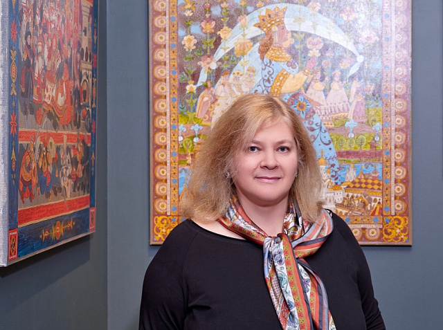 Художница, которая вдохновляется лубком 