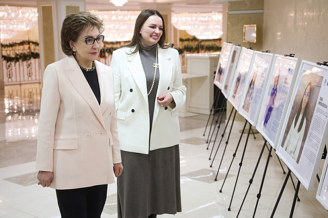 Выставка в Совете Федерации показала достижения женщин в атомной промышленности